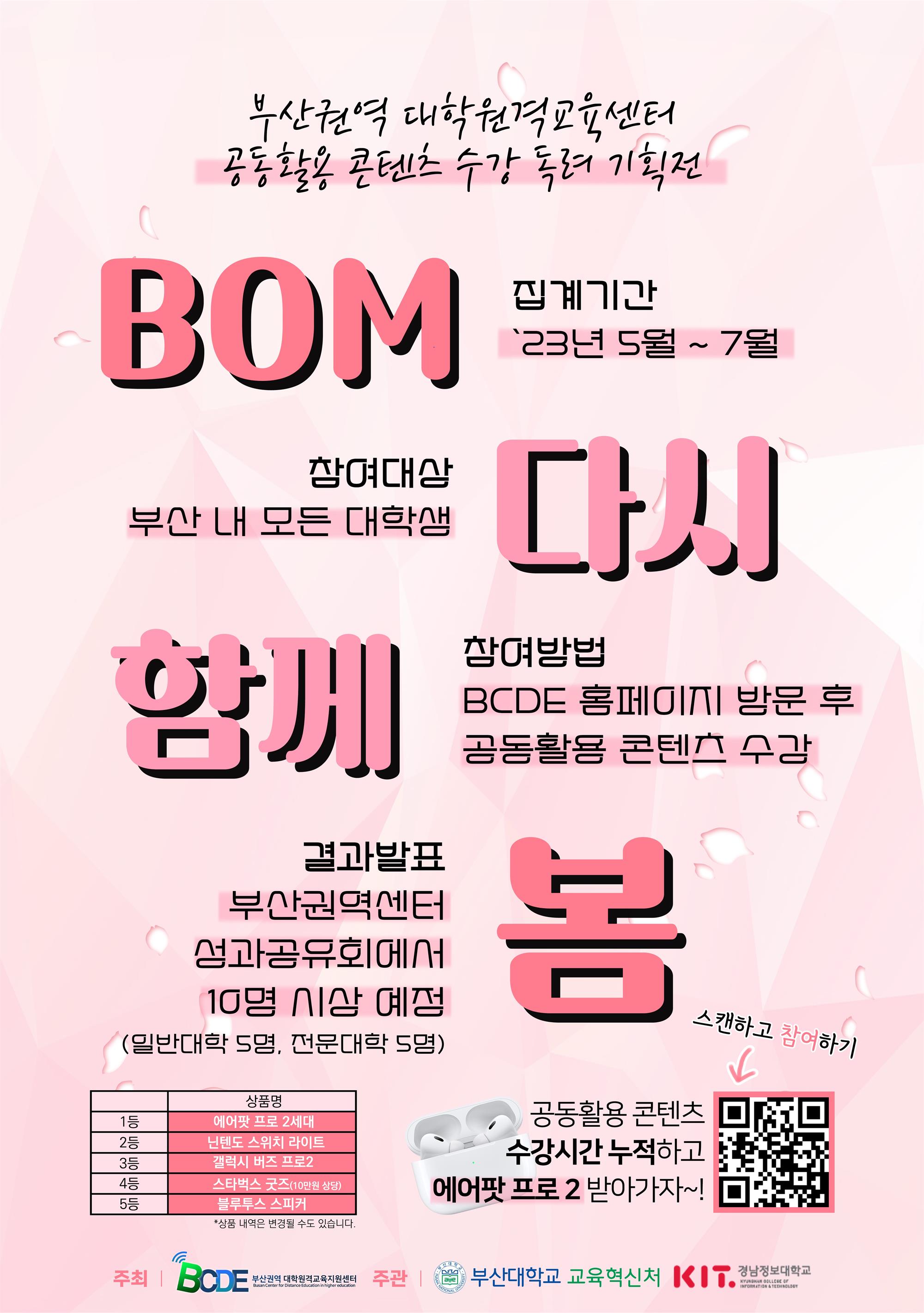부산권역 공동활용 콘텐츠 수강 독려 기획전(BOM-다시 함께 봄) 포스터.jpg