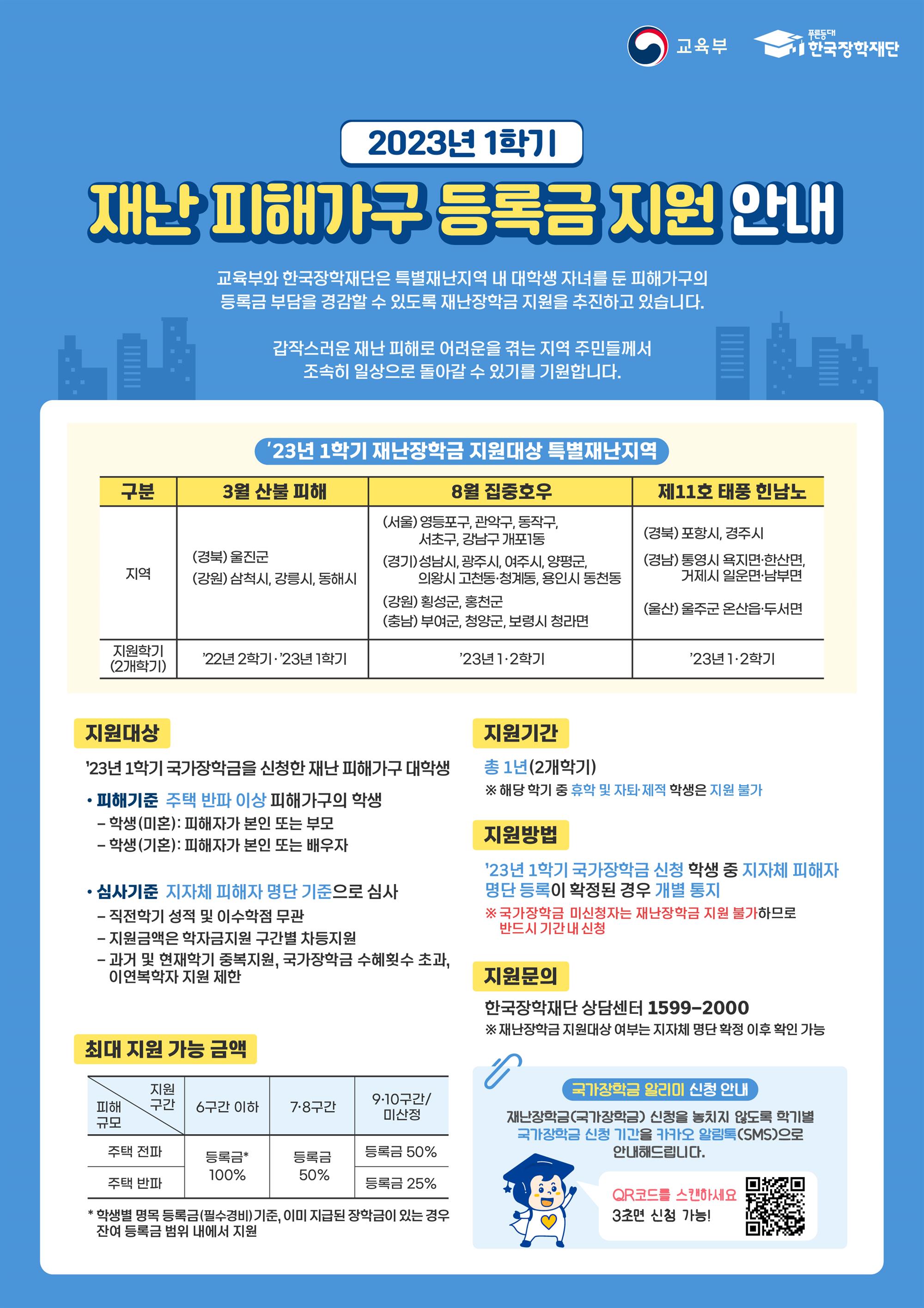 2023년 1학기 재난장학금 대학 홍보용 포스터.jpg